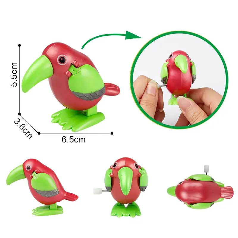 Wind-Up Plastic Animal Toy Small Funny Halloween Custom Make 3d Rabbit Figure bath frog water Pull Wind Up Toys