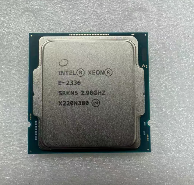 For Xeon 6 Core Processor E-2336 2.90 GHz FCLGA1200 65W CPU Desktop 64-bit 14nm 12MB L3 Cache