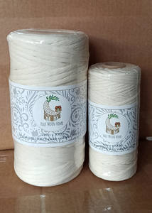 Cuerda <span class=keywords><strong>de</strong></span> macramé para macramé, <span class=keywords><strong>hilo</strong></span> trenzado <span class=keywords><strong>de</strong></span> algodón natural <span class=keywords><strong>de</strong></span> <span class=keywords><strong>5mm</strong></span>, venta al por mayor - Product Image 6