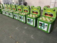 Machine de jeu Whack-a-Mole à monnayeur avec marteau