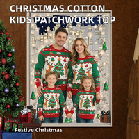 Pulls de Noël Assortis pour la Famille 2027 – Pulls Tricotés Moches de Noël avec Imprimé Renne et Sapin pour Maman, Papa – Vêtements de Fête en Gros
