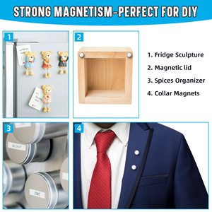 Tùy Chỉnh Nam Châm Neodymium Nam Châm Vĩnh Cửu Nhà Sản Xuất Mẫu Miễn Phí Tùy Chỉnh Siêu Mạnh Mẽ N52 Vòng Nam Châm Neodymium - Product Image 5