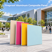 Panneau composite en aluminium ignifuge revêtu de PE, couleur ivoire, 4 mm, plaque ACP pour murs décoratifs en magasin