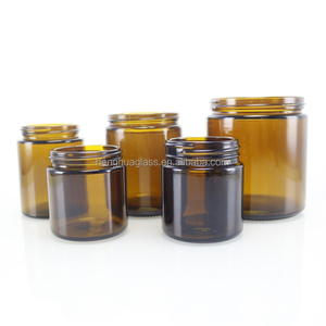 60ml 120ml 170ml 250ml 500ml <span class=keywords><strong>1000ml</strong></span> hổ phách thủy tinh lưu trữ lọ hình tròn rộng moouth Nâu Kính <span class=keywords><strong>container</strong></span> Jar với nắp - Product Image 4