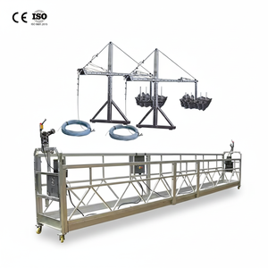 Plateforme de travail suspendue/échafaudage temporaire réglable pour le nettoyage des façades ZLP500/ZLP630/ZLP800/ZLP1000 - Product Image 5