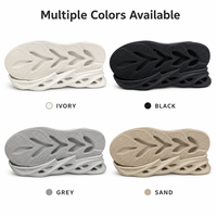 Semelles de chaussures pour hommes et femmes, OEM ODM, en EVA moulé, logo personnalisé, semelle extérieure de course de marathon, amorti, retour d'énergie, vente en gros, usine