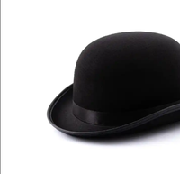 Nouveau design 2024 – Chapeau melon en feutre multicolore pour homme, élégant et décontracté, idéal pour les fêtes costumées et événements.