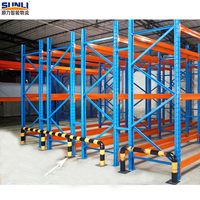 Estantería de Almacenamiento de Acero Laminado en Frío de 5 Niveles, Resistente, Anticorrosiva, Sin Pernos, Estándar