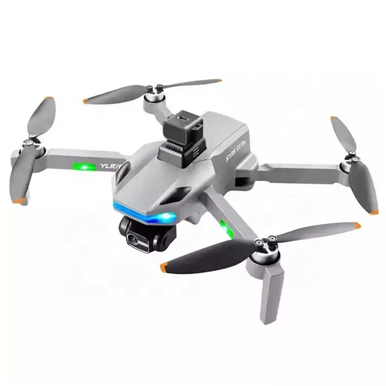 S135 Drone tanpa sikat Motor RC Quadcopter kontrol Radio H-D 4K kamera WiFi penghindar rintangan Gimbal Drone FPV