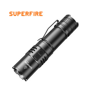 Linterna <span class=keywords><strong>Recargable</strong></span> USB de Aleación de Aluminio, la Más Potente, con Zoom, 2300 Lúmenes, IP44 Impermeable, Súper Brillante, LED de Alta Potencia, para Camping - Product Image 1