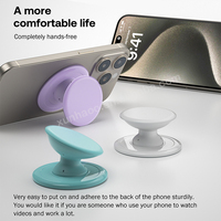 Nouveau support de téléphone portable tendance, support de téléphone réglable en silicone souple, grip personnalisé, impression de logo, cadeau promotionnel