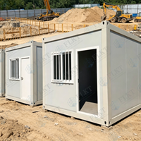 Maison conteneur FLKT écologique et économique, à montage rapide, maisons modulaires préfabriquées de luxe pour l'hébergement