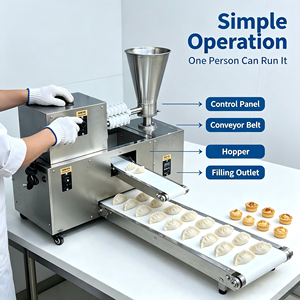 Machine commerciale automatique <span class=keywords><strong>de</strong></span> division et <span class=keywords><strong>de</strong></span> façonnage <span class=keywords><strong>de</strong></span> pâte, machine à boulettes <span class=keywords><strong>de</strong></span> pâte <span class=keywords><strong>de</strong></span> 5 à 50 g pour pizza, <span class=keywords><strong>pain</strong></span>, biscuits, pains <span class=keywords><strong>de</strong></span> boulangerie - Product Image 2