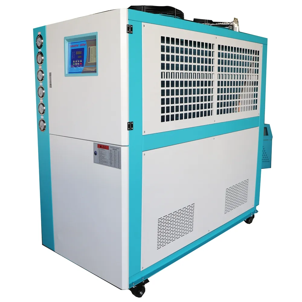 Customized 10HP 20HP 30HP 50HP ice water chiller air compressor water cooling