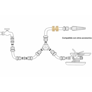 Kit di Riparazione per Tubi in Ottone 1/2" Confezione blister da 1 pezzo - Product Image 4