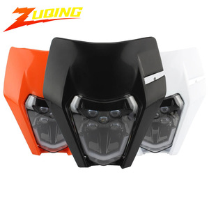 ไฟหน้ารถมอเตอร์ไซค์ Zuqing แบบ LED 5 ดวง สีดำ ขาว ส้ม สำหรับรถ KTM ระบบไฟสำหรับรถออฟโรด - Product Image 1