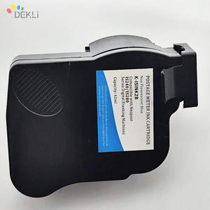 Cartuccia del misuratore di spedizione per IX-1 cartuccia rossa fluorescente affrancatura metro cartuccia di inchiostro 42ml con testina di stampa - Product Image 2