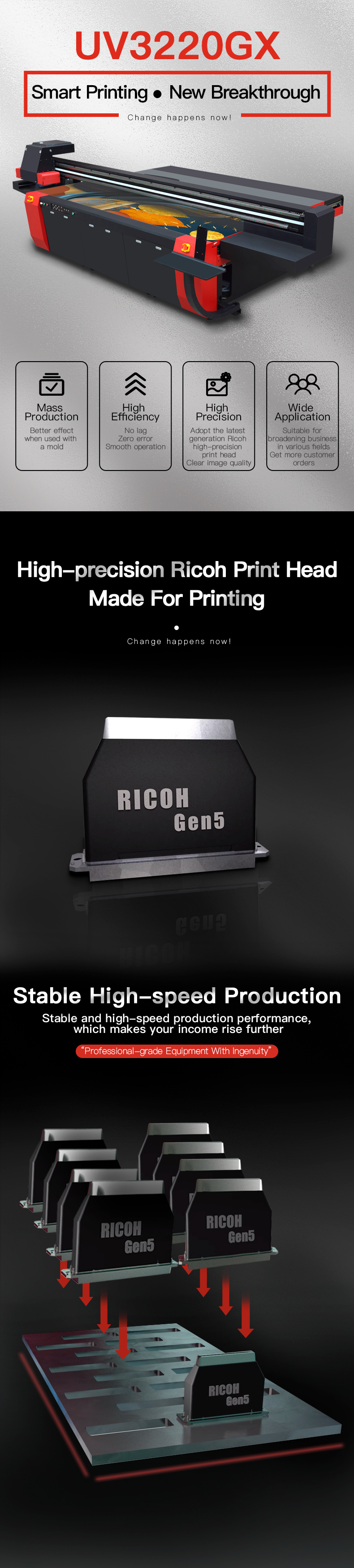 Industry Leading Brand MT Large Format uv flatbed printing machine price