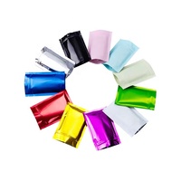 Impression personnalisée refermable noir mat rose feuille d'aluminium fermeture à glissière bolsa doypack scellé debout sac de pochette à fermeture éclair pour emballage alimentaire