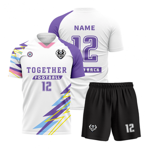 ชุดเสื้อฟุตบอลฝึกซ้อมสำหรับผู้ชายและเด็ก ประกอบด้วยชุดวอร์มสำหรับการเล่นฟุตบอลอย่างมืออาชีพ - Product Image 2