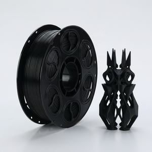Filamento para Impresión 3D PLA Seda Color Negro 1.75mm 1kg Personalizado Multicolor Tolerancia 200-230°C Compatible con FDM Sin Burbujas - Product Image 1