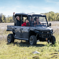 HISUN 320mm Yerden Yükseklik 4 Kişilik Elektrikli UTV 4x4 30kW Yüksek Performanslı Arazi Buggy'si