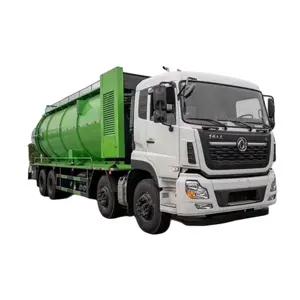 Abwasser-Vakuum-Aussaugwagen 8 × 4 25000-Liter-Vakuum-Tank Abwasser-Aussaugtanks