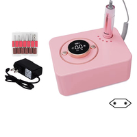 Machine à polir les ongles 35000 tr/min Rechargeable Portable Machine à polir les ongles à domicile Machine à enlever électrique spéciale pour ongles 107