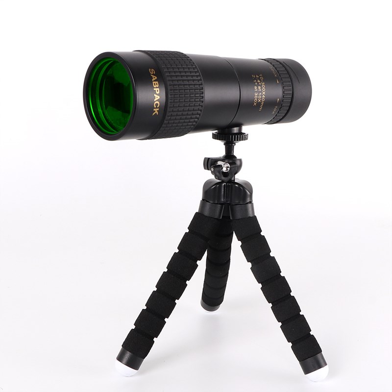 SABPACK  BAK4 monocular  Zoom Telescope  10--300x40 telescope with smart phone clip - Factory Directly