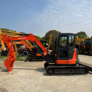 Excavadora de Orugas Usada Hitachi ZX55U de Fácil Mantenimiento, PLC, 5 Toneladas, Capacidad de Cucharón de 0.19m, Precio Bajo con Descuento - Product Image 4