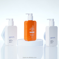 Bouteilles PETG carrées personnalisées de 300 ml, qui peuvent être utilisées avec des pompes à lotion, des pompes de pulvérisation et des pistolets de pulvérisation.