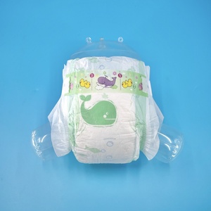 Potente oferta de fábrica: Pañales desechables de nivel A para bebés, tallas personalizables, pañales de algodón tipo tela, venta al por mayor a bajo precio. - Product Image 1