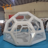 THL fútbol estructura inflable Camping cúpula casa al aire libre inflable cúpula fútbol burbuja tienda