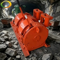 Treuil de mine souterraine, treuil à double tambour de grande traction pour le déblaiement et le transport de minerai dans les mines de charbon à grande échelle