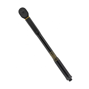 Clé dynamométrique à tube plat à dégagement rapide noire, très vendue, pour réparation de vélo, 1/4'' 5-25 N.m & 44,25 - 221,27 In.lb - Product Image 1