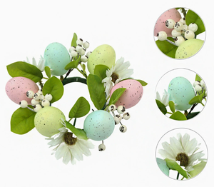 Guirnalda Artificial DAMAI con Huevos de Pascua y Mariposas para Decoración Creativa, Lazo de Flores con Huevos de Pascua para Decoración del Hogar - Product Image 3