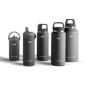 Botella de agua para bicicleta deportiva-18/36/64oz sin BPA 18/8 Acero inoxidable doble pared aislado al vacío caliente y frío 24H termo deportivo - Product Image 3