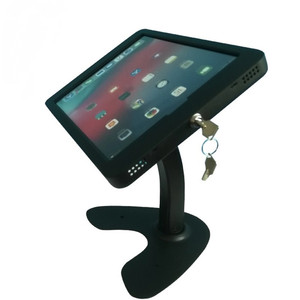 Xoay kim loại máy tính để bàn đứng chủ cho 12.9 inch iPad Pro 3/4 bán lẻ POS an ninh có thể khóa hiển thị - Product Image 6