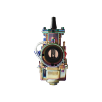 Carburateur de moto PWK21 Carburateur coloré universel de 21mm avec jet de puissance pour moteur 2/4 temps Scooters de moto ATV UTV