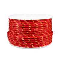 Corde statique en nylon texturée lisse de 10.5mm confortable pour les mains facile à attacher Corde statique en nylon de 10.5mm