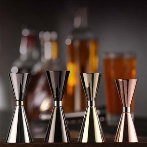 Custom Logo High Quality <strong>Alcohol</strong> <strong>Measuring</strong> <strong>Cup</strong> Stainless Steel Double Cocktail Jigger <strong>Cup</strong> for Bar Drink Party Bartender Tools - Product Image 1