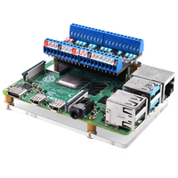 Raspberry beri Pi GPIO papan ekspansi LED topi Terminal sekrup dengan obeng untuk RPI 4B/3B/3B +/nol/nol W/Nol 2W
