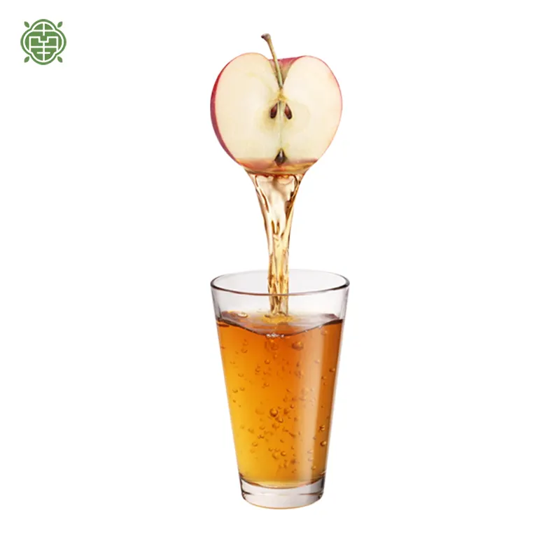 Usine Nanqiao Vente en gros de jus de pomme concentré Additif de saveur de pomme 100% Jus extrait de pomme naturel