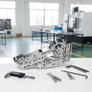 Kit di Componenti in Lega di Alluminio di Precisione Lavorati su Misura con Fresatura e Tornitura CNC a 5 Assi per Prototipazione Rapida - Product Image 1