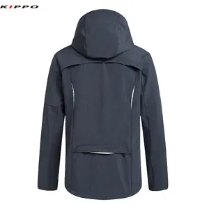 Softshell Jacket Winter Sports Outdoor Jacket For Men Cycling Fishing Hooded Skiing Waterproof Warm Mountaineering Clothing