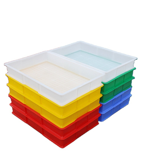 Box Plastic Wholesale Low Price Multifunction Stackable White Frame Box Plastic Tray