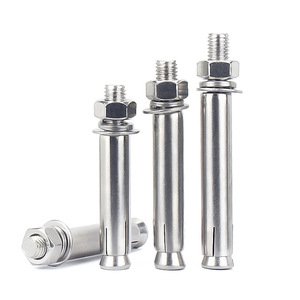 Vis d'expansion hexagonale interne Bibo M6, M8, M10, M12, coloris zingué, fixation intégrée, boulon d'expansion à tête hexagonale Bibo M6 - Product Image 4