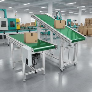 Transportador de Banda <span class=keywords><strong>Verde</strong></span> Automático 2026, Sistema de Banda de PVC de 10 Metros de Largo con Certificación CE para Ideas de Pequeñas Empresas - Product Image 2