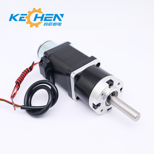 มอเตอร์สเต็ปเปอร์ Kechen ขนาด 35 มม. แบบไฮบริด 2 เฟส กระแสตรง ประสิทธิภาพ 80% เส้นผ่านศูนย์กลางเพลา 12 มม. พร้อมเบรกเพื่อการควบคุมที่แม่นยำ - Product Image 1