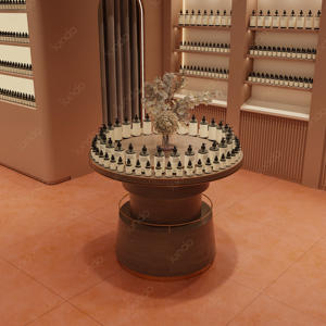 Diseño Interior de Tienda de Perfumes de Terracota de Lujo, Muebles Personalizados para Tienda de Fragancias, Expositor de Aromas - Product Image 5